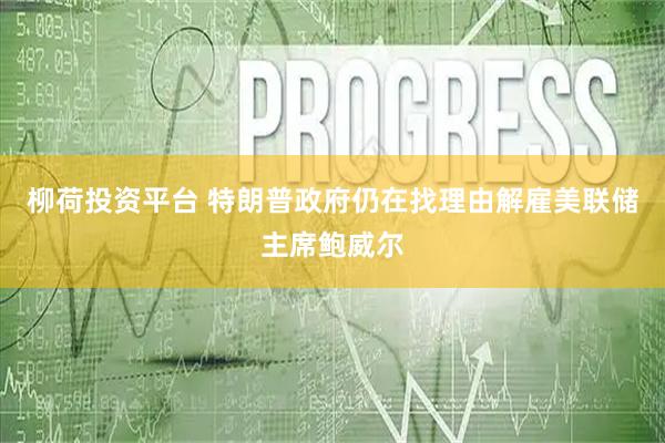 柳荷投资平台 特朗普政府仍在找理由解雇美联储主席鲍威尔